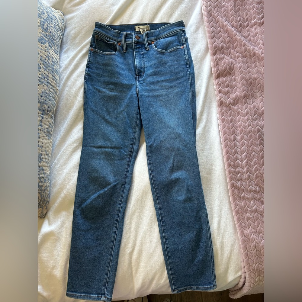 Madewell 27 stovepipe jeans